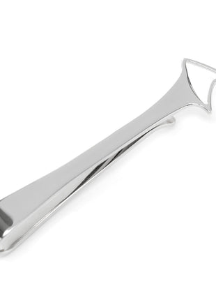 Star Trek Sterling Silver Cutout Delta Shield Tie Bar