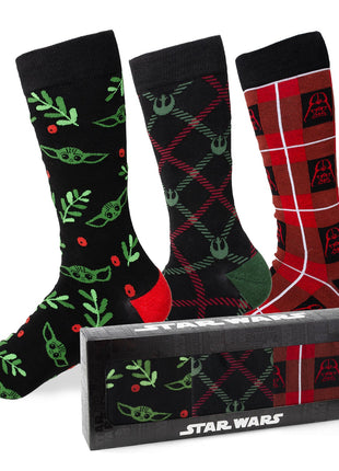 Star Wars Rebel Alliance Holiday Dress Socks and Lapel Pin Gift Set