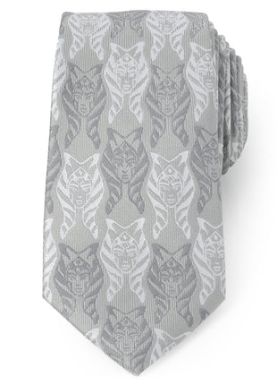Star Wars Ahsoka Gray Men's Tie