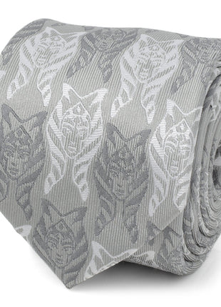 Star Wars Ahsoka Gray Men's Tie