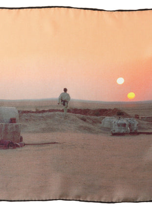 Star Wars Tatooine Binary Sunset Pocket Square