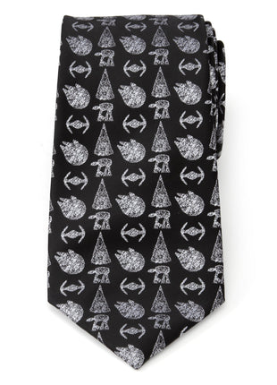 Star Wars Ships Black Tie