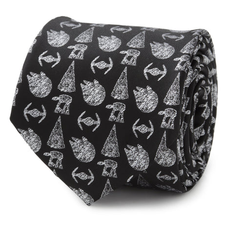 Star Wars Ships Black Tie