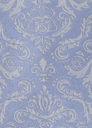 Star Wars Darth Vader Blue Damask Tie