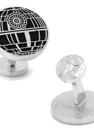 Star Wars Death Star Recessed Matte Cufflinks