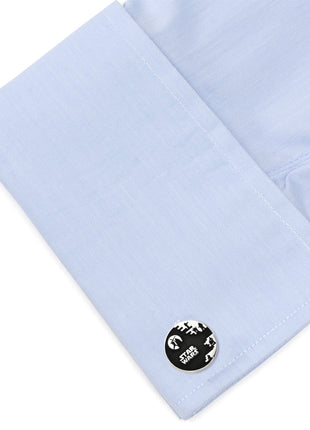 Star Wars Death Star Graphic Cufflinks
