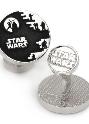 Star Wars Death Star Graphic Cufflinks