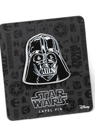 Star Wars Darth Vader Black, White, and Gray Dress Socks and Lapel Pin Gift Set