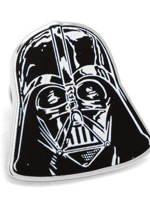 Star Wars Darth Vader Black, White, and Gray Dress Socks and Lapel Pin Gift Set