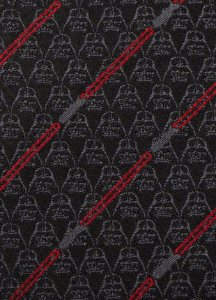 Star Wars Darth Vader LIGHTSABER Black and Red Striped Tie