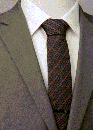 Star Wars Darth Vader LIGHTSABER Black and Red Striped Tie