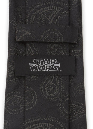 Star Wars Darth Vader Black Paisley Silk Tie