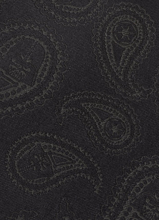 Star Wars Darth Vader Black Paisley Silk Tie