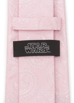 Star Wars Darth Vader Pink Paisley Silk Tie