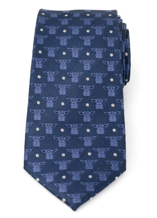 Star Wars Grogu Navy Blue Tie