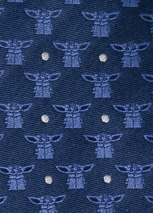 Star Wars Grogu Navy Blue Tie