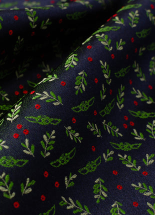 Grogu Holiday Navy Pocket Square