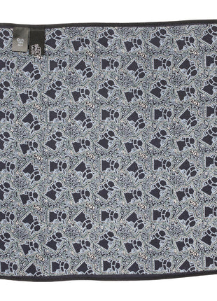 Star Wars Grogu Outline Navy Blue Pocket Square