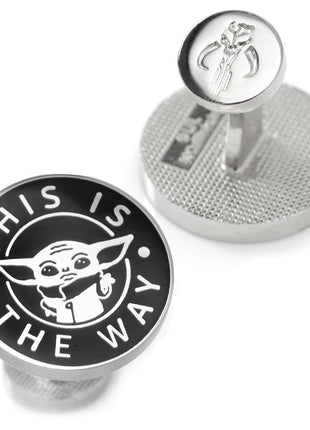Star Wars Grogu "This Is The Way" Cufflinks