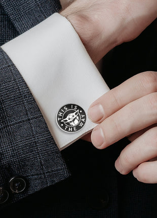 Star Wars Grogu "This Is The Way" Cufflinks