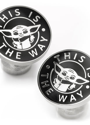 Star Wars Grogu "This Is The Way" Cufflinks