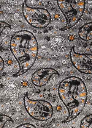 Star Wars Battle of Hoth Paisley Gray Tie