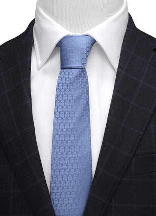 Star Wars Darth Vader and Stormtroopers Imperial Force Blue Tie