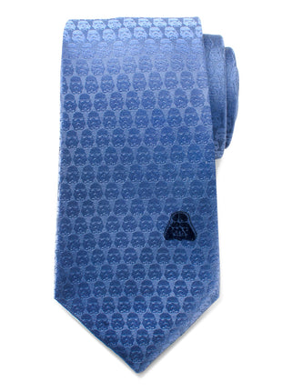 Star Wars Darth Vader and Stormtroopers Imperial Force Blue Tie