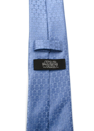 Star Wars Darth Vader and Stormtroopers Imperial Force Blue Tie