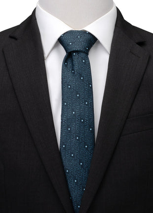 Star Wars Logo Blue Tie