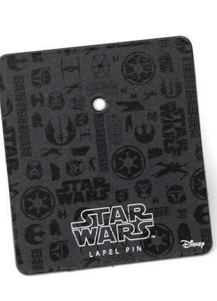 Star Wars Chewbacca Brown and Black Dress Socks and Rebel Alliance Starbird Crest Lapel Pin Gift Set