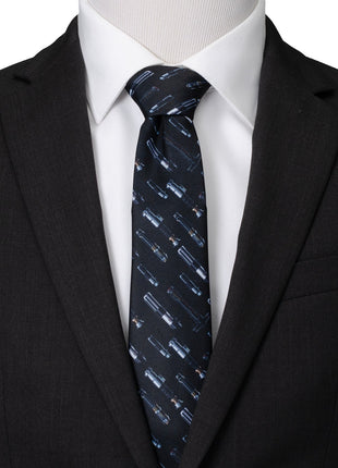 Star Wars LIGHTSABER Hilt Pattern Tie
