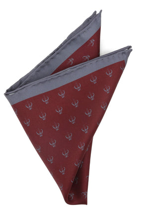 Star Wars Mandalorian Red Silk Pocket Square