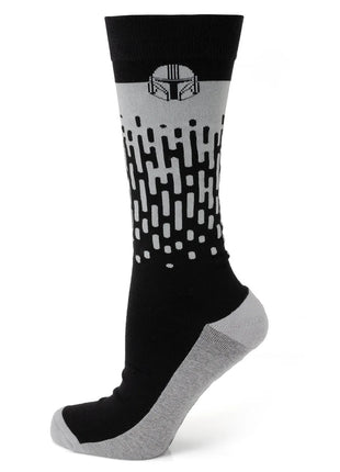 Star Wars Mandalorian "This Is The Way" Dress Socks and Lapel Pin Gift Set