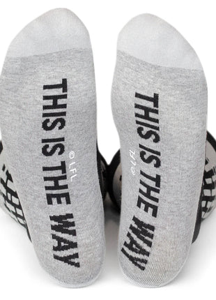 Star Wars Mandalorian "This Is The Way" Dress Socks and Lapel Pin Gift Set