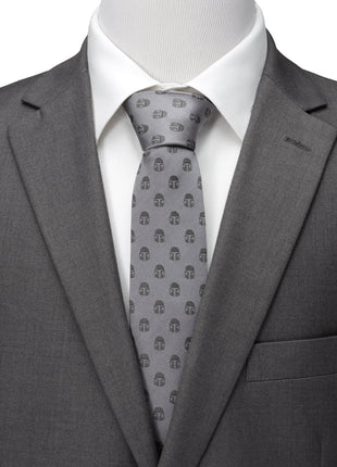 Star Wars Mandalorian Gray Tie