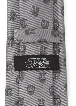 Star Wars Mandalorian Gray Tie