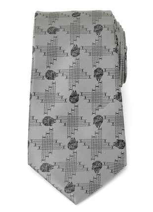 Star Wars Millennium Falcon Gray Tie
