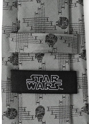 Star Wars Millennium Falcon Gray Tie