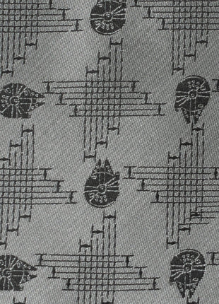 Star Wars Millennium Falcon Gray Tie