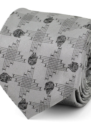 Star Wars Millennium Falcon Gray Tie