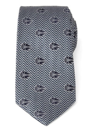 Star Wars Millennium Falcon Herringbone Tie
