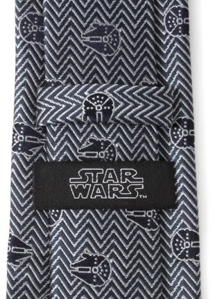 Star Wars Millennium Falcon Herringbone Tie