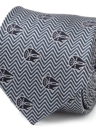Star Wars Millennium Falcon Herringbone Tie