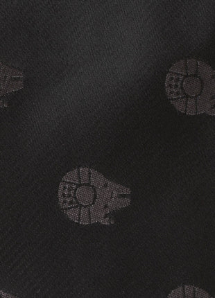 Star Wars Millennium Falcon Black Tonal Tie