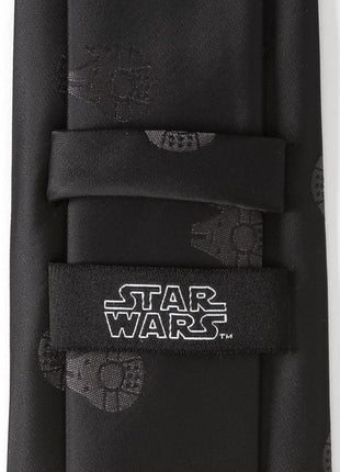 Star Wars Millennium Falcon Black Tonal Tie