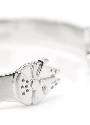 Star Wars Millennium Falcon Stainless Steel Cuff Bracelet