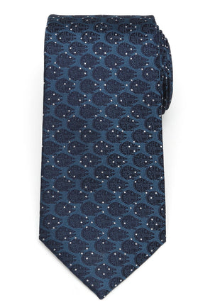 Star Wars Millennium Falcon Blue and White Dot Tie