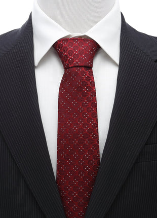 Star Wars Millennium Falcon Red and White Dot Tie