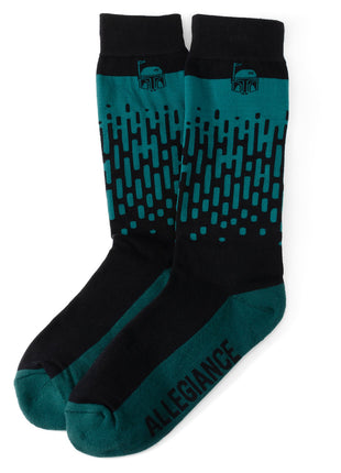 Star Wars Mandalorian 3-Pack Dress Sock and Lapel Pin Gift Set